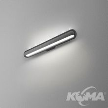 Equilibra Up & Down kinkiet czarny (połysk) LED 1x13.5W 230V